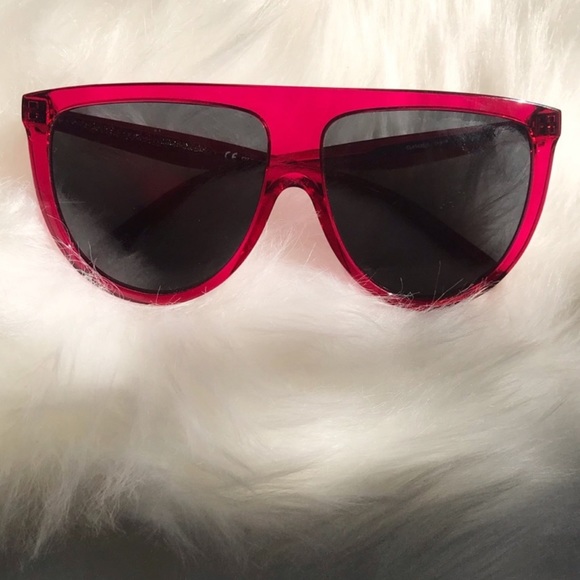 CELINE® MAGENTA FLATTOP HYPOALLERGENIC SUNNIES NWT - Picture 13 of 16